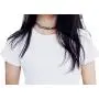 Women Men Harajuku Flame Choker Necklace Punk Rock Hip Hop Chain Necklace Women Men Harajuku Flame Choker Necklace Punk Rock Hip Hop Chain Necklace