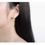 Acefeel Fresh Style Exquisite Threader Dangle Earrings Curve Twist Shape for Womens Gift E158