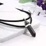 Kercisbeauty Black Wrap Velvet Choker with Black Gemstones Healing Stones Women Girls Everyday Boho Necklace Gift Her Jewelry Hippie Crystal