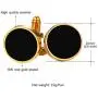 U7 Men Women Simple Cufflinks Modern Tuxedo Shirt Studs 18K Gold/Platinum Plated Cuff Links U7 Men Women Simple Cufflinks Modern Tuxedo Shirt Studs 18K Gold/Platinum Plated Cuff Links