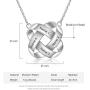 Personalized Ring Necklace for Women Personalized Name Necklace Engraved 2-4 Names Necklace Pendant for Men Custom Jewelry Birthday Gift