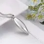 XIUDA Urn Necklace for Ashes Cremation Jewelry Memorial Necklace for Ashes Keepsake Pendant Gift for Men XIUDA Urn Necklace for Ashes Cremation Jewelry Memorial Necklace for Ashes Keepsake Pendant Gift for Men