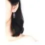 Junxin Vintage Drop Dangle Earrings for Women Girls, Small Teardrop Moonstone Earrings Dangling, Silver Dangle Hypoallergenic Earrings Mother’s Day Gift with Box