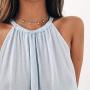 HUASAI Star Choker Necklace for Women Girls Delicate Handmade Gold Plated Brandy Melville Necklace Set Dainty Jewelry