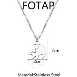 FOTAP The Lion King Inspire Gift Simba Necklace Lion King Gift Valentines Jewelry