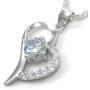 You Are the Only One in My Heart Sterling Silver Pendant Necklace