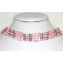 AnsonsImages 37'' Inches Long Magnetic Wrap Necklace Choker Bracelet Anklet Lariat Pink