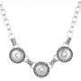 Snap Jewelry Mini 12mm Designer Necklace Length 18'' Holds Triple - 3 Mini Snaps My Prime Gifts