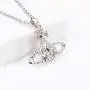 Vivienne Westwood Silver bas-relief Saturn necklace with exclusive box and paper bag Vivienne Westwood Silver bas-relief Saturn necklace with exclusive box and paper bag