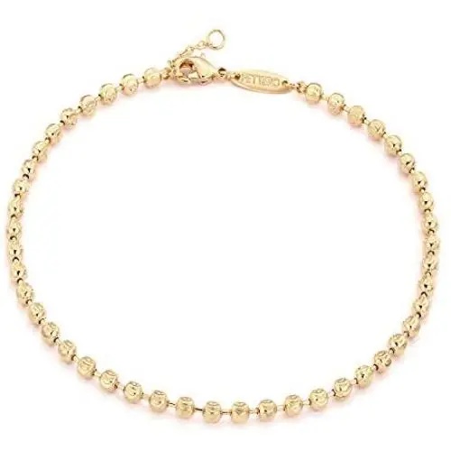 Fettero Gold Bracelet Chain 14K Gold Plated Dainty Minimalist Simple Boho Copper Jewelry Gift for Women Men Fettero Gold Bracelet Chain 14K Gold Plated Dainty Minimalist Simple Boho Copper Jewelry Gift for Women Men