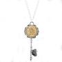 Writer Quote by Walt Whitman - The secret of it all is to writewithout waiting for a fit time or place. Writer Gift - Editor Jewelry key Necklace