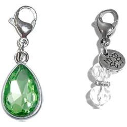 Clip On Charm, Build Your Own Bracelet, Bag, Purse, Handbag, Message, Inspirational, Keychain, Zipper Pull, Jewelry
