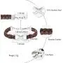 Infinity Cremation Bracelet for Ashes Genuine Leather Memorial Urn Bangle for Human Stainless Steel Keepsake Bracelet Jewelry for Women Men Infinity Cremation Bracelet for Ashes Genuine Leather Memorial Urn Bangle for Human Stainless Steel Keepsake Bracelet Jewelry for Women Men