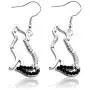 UJIMS Wolf Lover Gift Wolf Drop Dangle Earrings with Cubic Zirconial Charm Birthday Day Jewelry for Girlfriend Wife UJIMS Wolf Lover Gift Wolf Drop Dangle Earrings with Cubic Zirconial Charm Birthday Day Jewelry for Girlfriend Wife