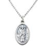 Rosemarie Collections Irish Religious Medal St Bridget and St Patrick Pendant Necklace