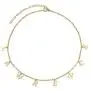 MyNameNecklace Personalized Choker Necklace Hanging Name Initial Letters-Custom Made Christmas Jewelry Gift