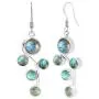 Natural Labradorite Earrings 925 Silver Overlay handmade Dangle Earrings Natural Labradorite Earrings 925 Silver Overlay handmade Dangle Earrings