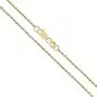 10K Yellow Gold 1.5mm Diamond Cut Rope Chain Necklace 10K Yellow Gold 1.5mm Diamond Cut Rope Chain Necklace
