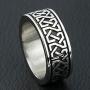 Gungneer Celtic Knot Stainless Steel Ring Celts Vintage Irish Eternal Love Strength Jewelry US Size 7-13