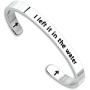 Kivosliviz Baptism Bracelet for Women Adult Baptism Gift Baptized Bracelet for Teen Girl
