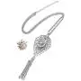 My Prime Gifts Snap Jewelry Scroll Tear Drop Tassel Necklace 20''+2'' Extender Holds 18-20 mm Ginger Style Charms My Prime Gifts Snap Jewelry Scroll Tear Drop Tassel Necklace 20''+2'' Extender Holds 18-20 mm Ginger Style Charms