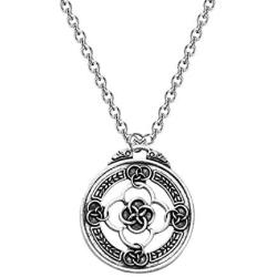 WSNANG Outlander Inspired Jewelry Celtic Knot Pendant Necklace Sassenach Scottish Outlander Gift