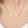 MyNameNecklace Personalized Bar with Heart Beat Cardiogram Engraved Necklace - Custom Name Jewelry Valentines Day Love Gift for Her MyNameNecklace Personalized Bar with Heart Beat Cardiogram Engraved Necklace - Custom Name Jewelry Valentines Day Love Gift for Her