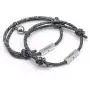 ORFAN Custom Magnetic Couples Bracelet Adjustable Attract Couples Bracelet Personalized Engraved Love Bracelet for Men and Women