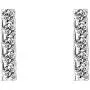 925 Sterling Silver Stud Earrings, BoRuo Mini Bar Line Stick Earrings High Polish Tarnish Resistant Earrings