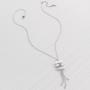 Silpada Organic Trio Baroque Cultured Pearl Tassel Pendant Necklace in Sterling Silver