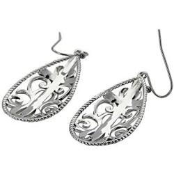 Montana Silversmiths Cross Dangle Earrings