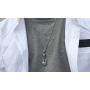 Starchenie Urn Guitar Pendant Necklace Ashes Holder in Stainless Steel for Men Women