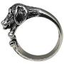 CANEER Dog Rings, Personalized Pet Statement Open Ring for Women Retro Animal Fashion Adjustable Jewelry Cute Cocktail Ring for Dog Lovers