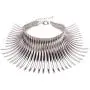Mozhuo Chunky Statement Collar Necklace for Women Silver Choker Bib Necklace Chain Fashion Jewelry Costume Prom Gorgeous Mozhuo Chunky Statement Collar Necklace for Women Silver Choker Bib Necklace Chain Fashion Jewelry Costume Prom Gorgeous