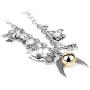 HEN-NIGHT Harry Potter Golden Snitch Charms Themed 8'' Friendship Bracelets for Teens Girl Women Charm Bracelet Quality Cosplay Jewelry