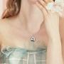 ONEFINITY Urn Necklaces for Ashes Sterling Silver Dragonfly Lotus Cremation Jewelry for Ashes Memory Necklace for Women