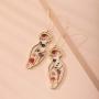 Boob Earring Face Abstract Gold Female Body Pendant Dangle Earrings Sets Picasso women shape Chokers wire face Stud Earring-6 pairs
