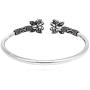 Butterfly Filigree Balinese .925 Sterling Silver Cuff Bracelet