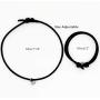 MHJ4Y Couples Magnetic Mutual Attraction Bracelets Vows of Eternal Love Charms Adjustable Rope Gifts Set for Lovers, Friends or Families.
