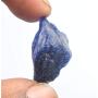 gemhub A Grade Natural Raw Rough Blue Sapphire 26.00 Ct Healing Crystal Rough Sapphire Stone for Cabbing