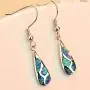 Women Opal Dangle Earrings Jewelry Dainty Elegant New Sterling Silver Earring Genuine and Created Gemstone Birthstone