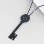 Metal Coraline Black Key Necklace- Coraline cosplay Necklace for women-Coraline Costume jewelry gift Metal Coraline Black Key Necklace- Coraline cosplay Necklace for women-Coraline Costume jewelry gift