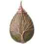 ZHEPIN Vintage Tree of Life Wire Wrapped Copper Teardrop Natural Gemstones Pendant Necklace,with Gift Box ZHEPIN Vintage Tree of Life Wire Wrapped Copper Teardrop Natural Gemstones Pendant Necklace,with Gift Box