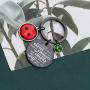 BAUNA Ladybug Keychain BFF Friendship Gift Always Remember You’re Braver Than You Believed Key Ring Cosplay Charm Jewelry