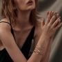 LOYATA Chain Bracelet Gold Link 14K Gold Filled Dainty Simple Jewelry Gift for Women