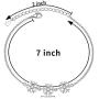 S925 Sterling Silver Snowflake Necklace Earrings Bracelet Ring Set for Lady Women Girl Jewelry