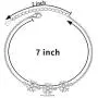 S925 Sterling Silver Snowflake Necklace Earrings Bracelet Ring Set for Lady Women Girl Jewelry