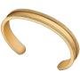 ZUOBAO Stainless Steel Elastic Hair tie Bracelet Brushed Edges for Women Girls