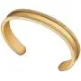 ZUOBAO Stainless Steel Elastic Hair tie Bracelet Brushed Edges for Women Girls