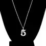 ENSIANTH Lucky Number Necklace Stainless Steel Pendant Necklace Best friend Gift Birthday Gift Number 0-9 ENSIANTH Lucky Number Necklace Stainless Steel Pendant Necklace Best friend Gift Birthday Gift Number 0-9